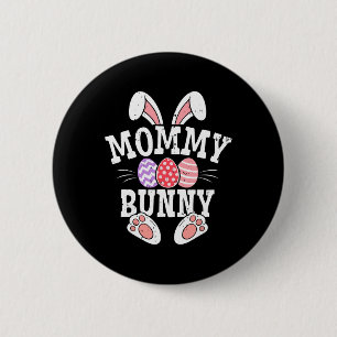 Women Easter Mummy Bunny Matching Family Easter Me 6 Cm Round Badge