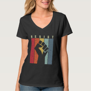 Women Empowerment Resist Hand Fist Protest Activis T-Shirt