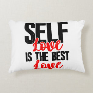 Women Empowerment Tshirts - Self Love Is The Best Decorative Cushion