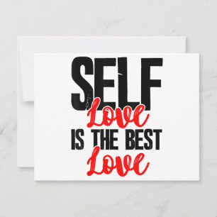 Women Empowerment Tshirts - Self Love Is The Best Thank You Card