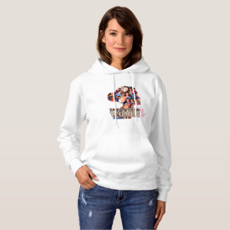Women Empowerment White Hoodie