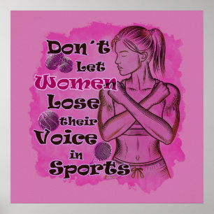 Women empowerment. Women speak for themselves Poster