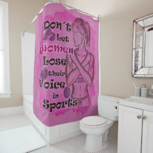 Women empowerment. Women speak for themselves Shower Curtain