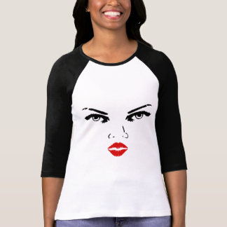 Women Face T-Shirt