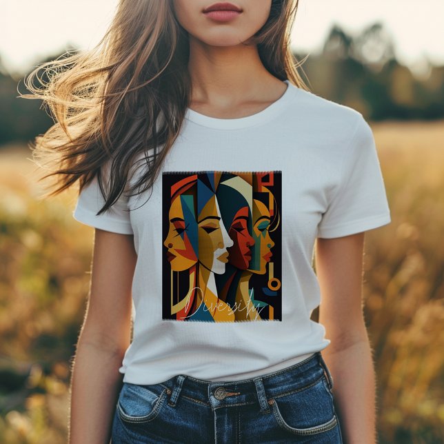 Women Faces T-Shirt (Creator Uploaded)