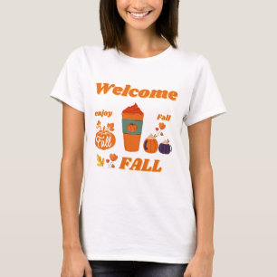 Women fall season t-shirt