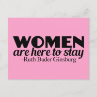 Women Feminist Quote by Ruth Bader Ginsburg
