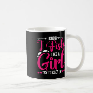 Women Fishing Shirt For Girls Fish B Fishing 1 Coffee Mug