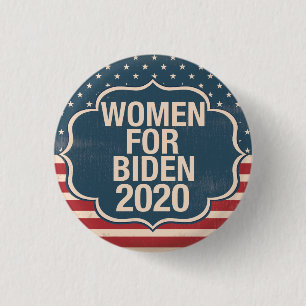 Women for Biden 2020 3 Cm Round Badge