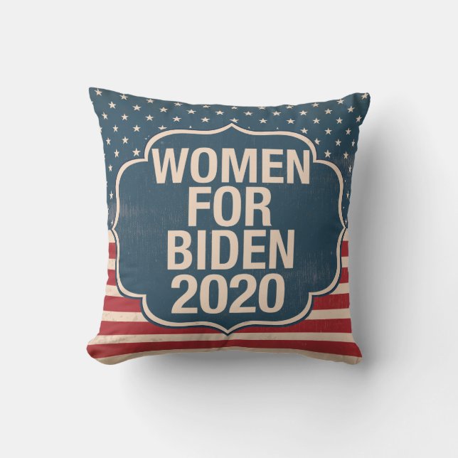 Women for Biden 2020 Cushion (Front)