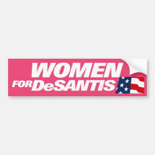 Women For DeSantis 2024 Bumper Sticker