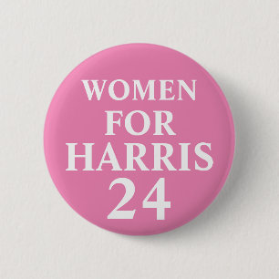 Women For Harris Button