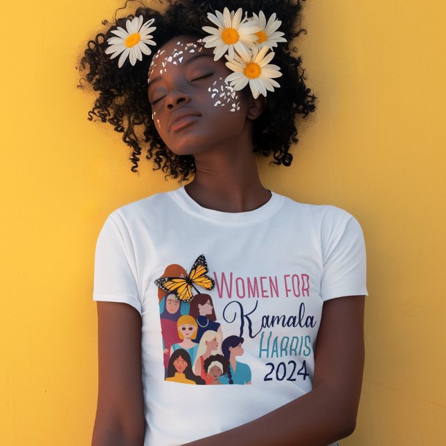 Women for Kamala Harris 2024 Election Women's T-Shirt (Creator Uploaded)