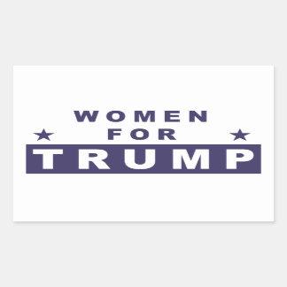 Women for Trump 2016 Rectangular Sticker