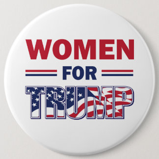 Women for Trump 6 Cm Round Badge