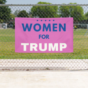 Women For Trump Banner