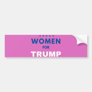 Women For Trump Bumper Sticker