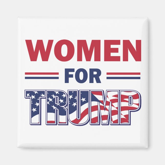 Women for Trump Magnet (Front)