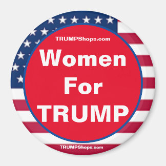 Women For TRUMP Patriotic magnet