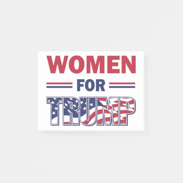 Women for Trump Post-it Notes (Front)