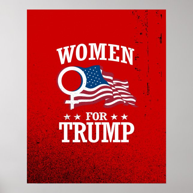 WOMEN FOR TRUMP POSTER (Front)
