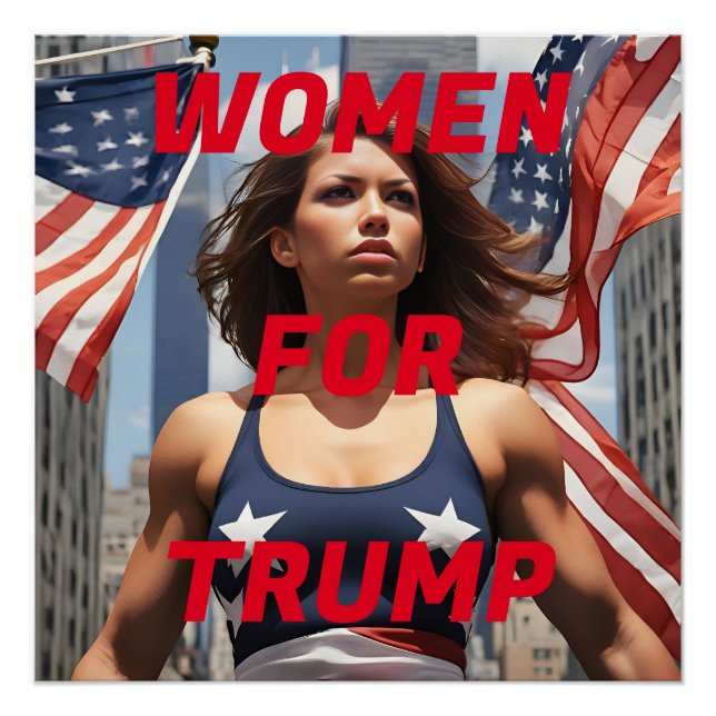 WOMEN FOR TRUMP POSTER (Front)