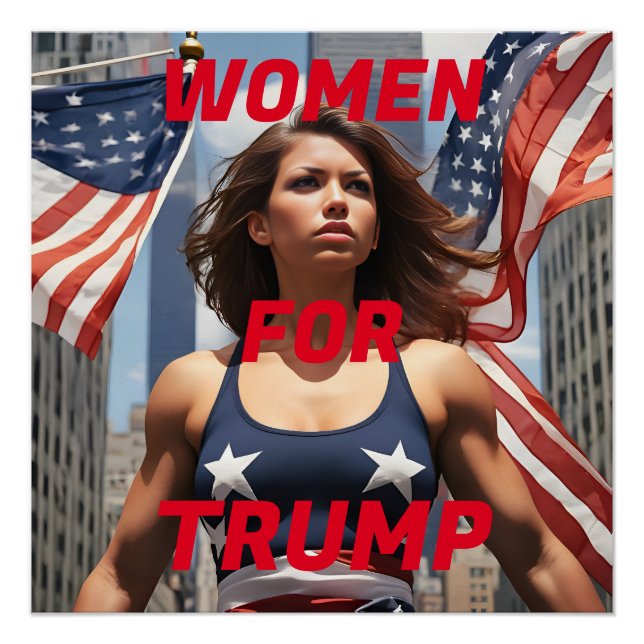 WOMEN FOR TRUMP POSTER (Front)