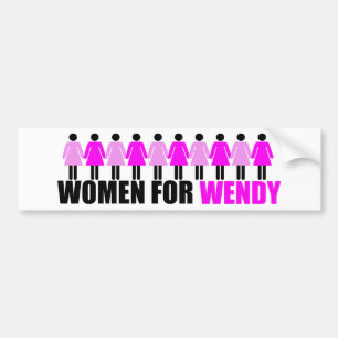 Women for Wendy Bumper Sticker