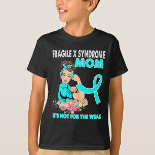 Women Fragile X Syndrome Awareness Ribbon T-Shirt
