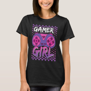 Women Gamer Girl  Video Gamer Gaming controller T-Shirt
