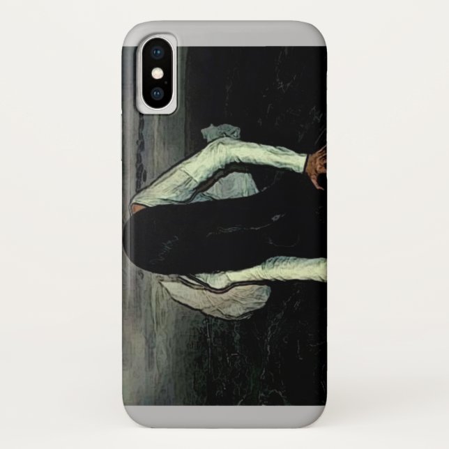 Women ghost Apple iPhone 11 Case (Back)