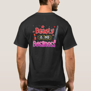 Women Girls Teens Makeup Artist Cute Beautician T-Shirt