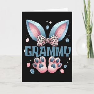 Women Grammy Easter Happy Easter Day Mummy Bunny G Card
