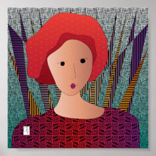 Women Hats Turban Poster