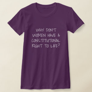 Women Have No Right to Life T-Shirt