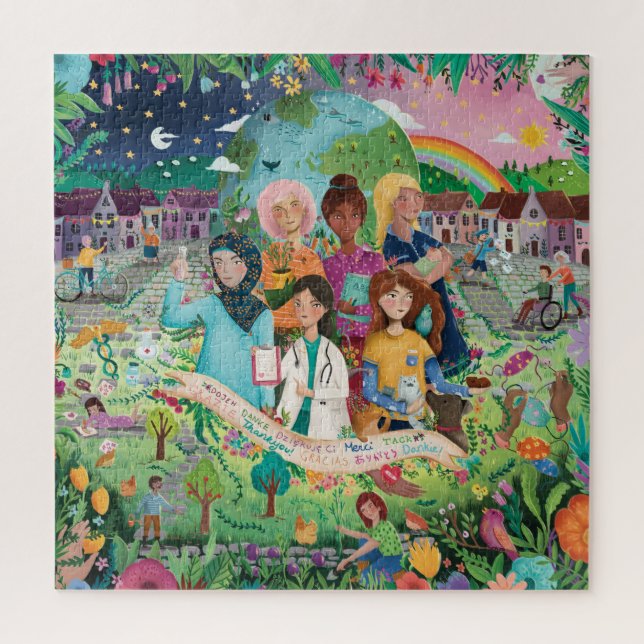 Women Heroes of 2020 Jigsaw Puzzle (Vertical)