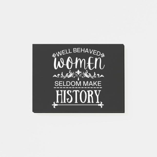 Women History Post-it Notes (Front)