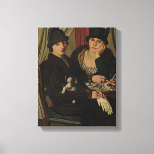 Women in a Cafe, c.1924 Canvas Print