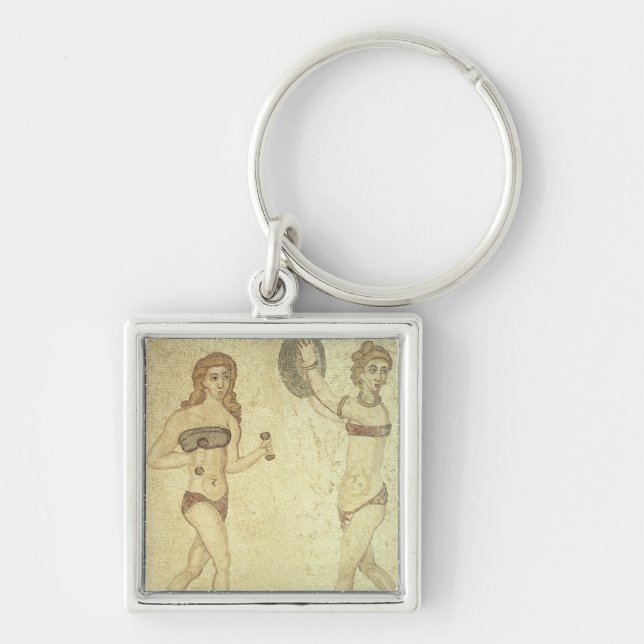 Women in 'bikinis' key ring (Front)