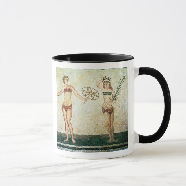 Women in 'bikinis' mug (Right)