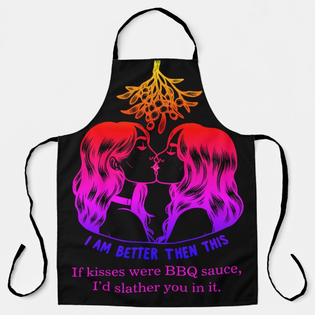 Women in chic aprons at a barbecue (Front)