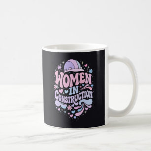 Women In Construction Retro Empowerment Coffee Mug