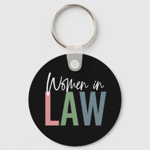 Women In Law Retro Attorney Law School Student Key Ring