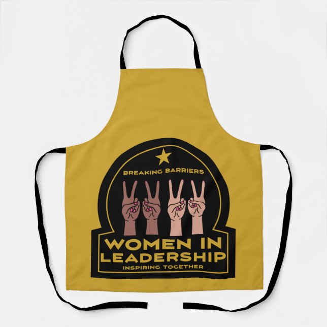Women In leadership Apron (Front)