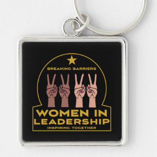 Women In leadership Key Ring