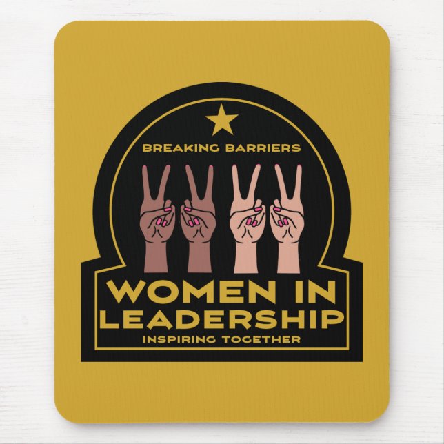 Women In leadership Mouse Mat (Front)