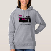 Women In Media Long Sleeve Sweat Shirt Grey