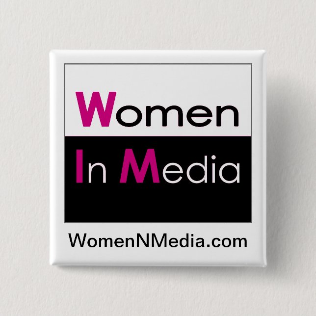 Women In Media Pin (Front)