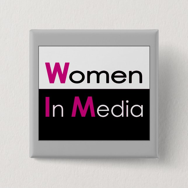 Women In Media Pin (Front)