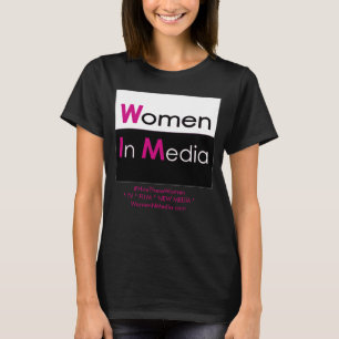 Women In Media Tee Shirt Black